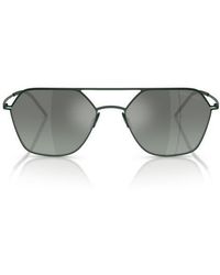 Armani - 54Mm Square Sunglasses - Lyst