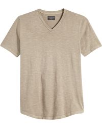 Goodlife - Sunfaded Slub Cotton T-shirt - Lyst