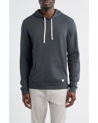Marine Layer - Cotton Blend French Terry Pullover Hoodie - Lyst