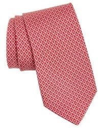Ferragamo - Tonal Gancini Silk Tie - Lyst