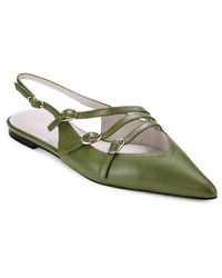Yosi Samra - Ava Slingback Pointed Toe Flat - Lyst