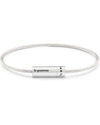 Le Gramme - 7g Polished Sterling Cable Bracelet At Nordstrom - Lyst