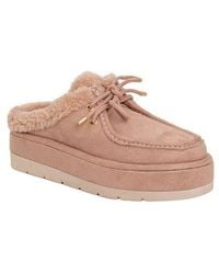 Shu Shop - Tulsa Faux Fur Platform Slipper - Lyst