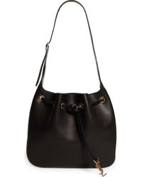 Saint Laurent - Medium Paris Vii Leather Hobo Bag - Lyst