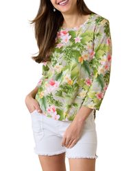 Tommy Bahama - Ashby Isles Riviera Floral Cotton T-shirt - Lyst