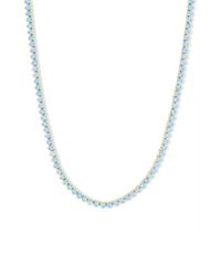 Melinda Maria - Not Your Basic Lab-Created Opal Tennis Necklace - Lyst