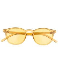 Le Specs - Club Royale 48Mm Round Sunglasses - Lyst