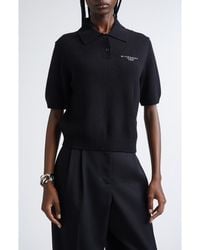 Givenchy - Paris 1952 Short Sleeve Wool & Cashmere Polo - Lyst