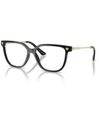 Versace - 55Mm Square Optical Glasses - Lyst