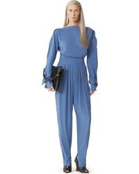 Lanvin - Draped Pants - Lyst