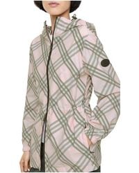 Burberry - Check Whitstable Hooded Jacket - Lyst