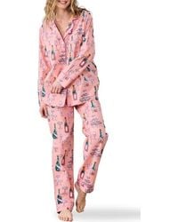 Printfresh - Long Sleeve Organic Cotton Pajamas Set - Lyst