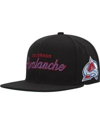 Mitchell & Ness - Colorado Avalanche Core Team Script 2.0 Snapback Hat - Lyst