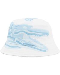 Lacoste - Print Bucket Hat - Lyst