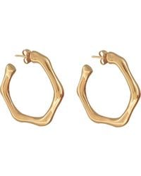 CXC - Bambú Hoop Earrings - Lyst
