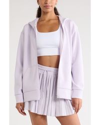 Zella - Ultra Luxe Volume Zip Hoodie - Lyst