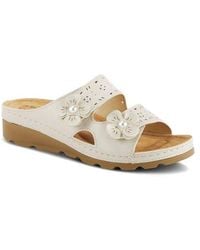 Flexus by Spring Step - Pamola Wedge Slide Sandal - Lyst