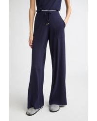 Eleventy - Merino Wool Wide Leg Pants - Lyst