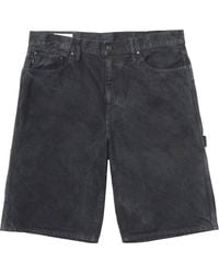 vowels - Denim Painter Shorts - Lyst