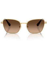 Swarovski - 55Mm Gradient Pilot Sunglasses - Lyst