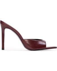 Black Suede Studio - Brea Leather Mule - Lyst