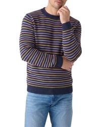 Robert Talbott - Hilton Multi Stripe Rollneck Sweater - Lyst