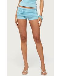 Edikted - Maevie Foldover Shorts - Lyst