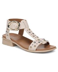 Naturalizer - Brandy T-Strap Sandal - Lyst