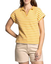 Thread & Supply - Jenna Knit Polo - Lyst