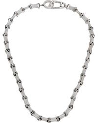 AllSaints - Chain Link Collar Necklace - Lyst