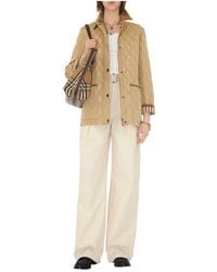Burberry - Quilted Nylon Barn Jacket - Lyst