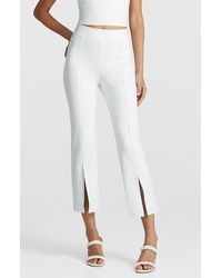 Commando - Faux Leather 7/8 Split Front Pants - Lyst
