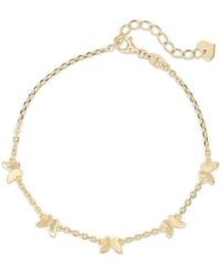 DEVATA - Butterfly Chain Bracelet - Lyst