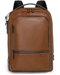 Tumi - Harrison Bradner Leather Backpack - Lyst
