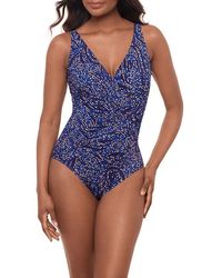 Miraclesuit - Spotlight Oceanus One-Piece Swimsuit - Lyst