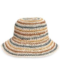 Treasure & Bond - Stripe Crochet Bucket Hat - Lyst