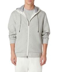 Bugatchi - Full Zip Hoodie - Lyst