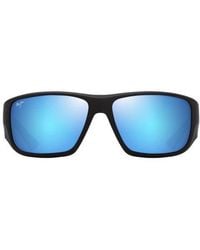 Maui Jim - Keha 63Mm Polarized Oversize Rectangular Sunglasses - Lyst