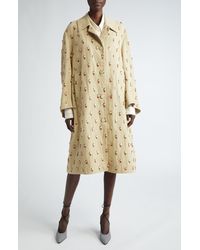Dries Van Noten - Rolendo Embellished Cotton & Linen Coat - Lyst