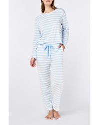 Papinelle - Jada Stripe Organic Cotton Pajamas - Lyst