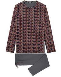 Hom - Westgate Long Pajama Set - Lyst