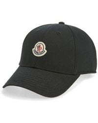 Moncler - Archive Dna Cotton Twill Baseball Cap - Lyst