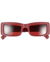 Saint Studio - Forma Polarized Rectangular Sunglasses - Lyst