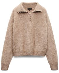 Rag & Bone - Jada Brushed Cashmere Sweater - Lyst