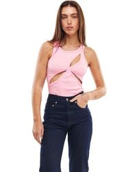 MOTHER OF ALL - Ariel Rib Top - Lyst