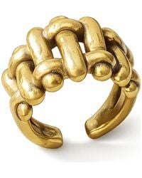 Kellery - Chunky Link Ring - Lyst