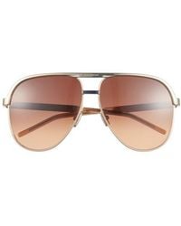 Givenchy - G Ride 62Mm Oversize Pilot Sunglasses - Lyst