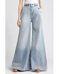 FRAME - The Extra Wide Leg Jeans - Lyst