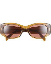 Celine - 3 Dots 54Mm Oval Sunglasses - Lyst