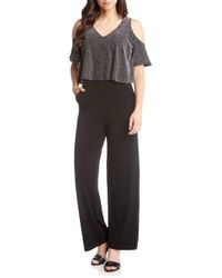karen kane black jumpsuit